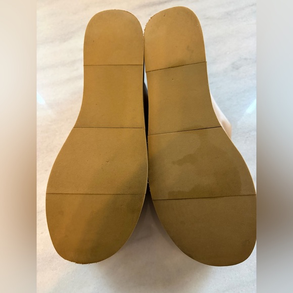 Naked Feet Flow Platform Sandals in Ecru Leather size 9 - Picture 11 of 11